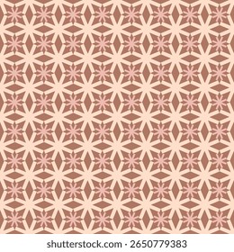 Flocos de neve geométricos flocos de neve padrão sem costura de inverno. Perfeito para têxteis, papel, tecido. Ilustração de vetor desenhada à mão.
