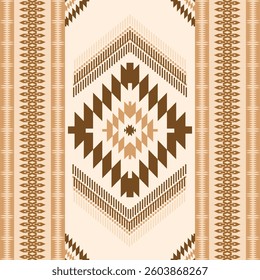 Geometric Southwestern Native American Pattern