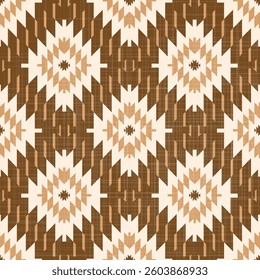 Geometric Southwestern Native American Pattern