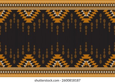 Geometric Southwestern Pattern in Earthy Tones