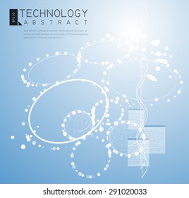 Geometric Space Abstract - Illustration