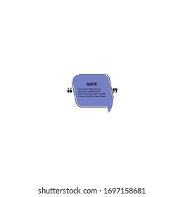 Geometrische Sprachblase. Platz für Angebot und Text. Vektorillustration