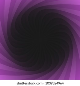 Geometric spiral background - vector graphic design