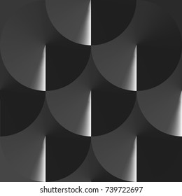 Geometric Spiral Gradient Pattern - Vector Illustration