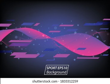 Geometric sport background with minimal modern design. Eps10 vector.