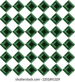 Geometric square abstract wallpaper decoration design