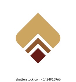 Geometric Square Cube Business Company Vector Logo Design