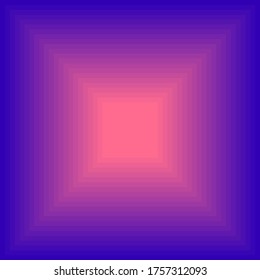 Geometric square gradient violet pink  background