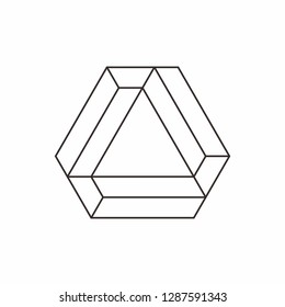 Geometric Square Hexagon Business Company Stock Vector Logo Design