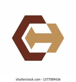 Geometric Square Letter C Business Company Vector Logo Design