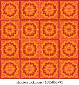 geometric square maze pattern for background