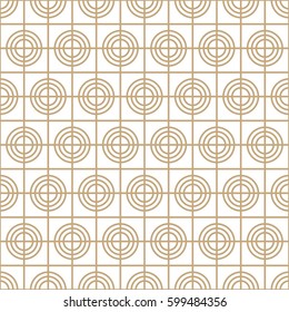 geometric square minimal target graphic vector pattern