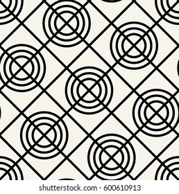 geometric square minimal target graphic vector pattern