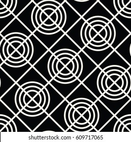 geometric square minimal target graphic vector pattern