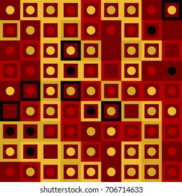 geometric square pattern design 