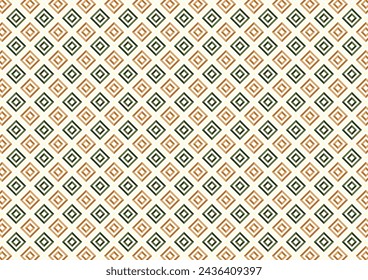 Geometric square pattern line green graphic background. vector illustration.