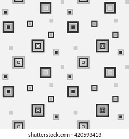geometric square seamless pattern . Fashion graphic design. Vector illustration,Background design. Modern stylish abstract texture. Template for prints, textile, wrapping and decoration, wallpaper. 