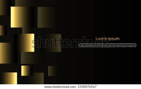 Geometric Square Shaped Card Design Vector Stock Vector (Royalty Free ...