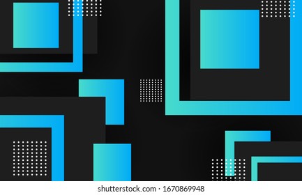 geometric square shapes pattern background