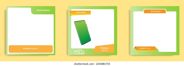 Geometric square social media banner layout, product background backdrop display for e commerce sale ads app template. vector design