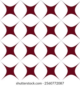 Geometric square stars grid decorative art pattern background