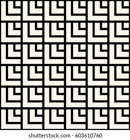 geometric square tile minimal graphic vector pattern