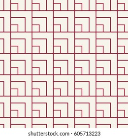 geometric square tile minimal graphic vector pattern
