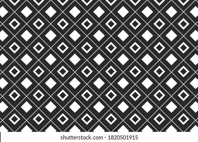 geometric square white pattern with repeating square texture vector background