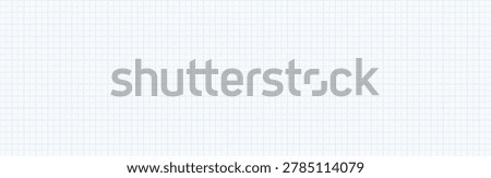 Geometric squared background millimeter graph paper grid. Pattern for school technical engineering line scale measurement. Vector editable stroke seamless pattern. Lined blank education design.