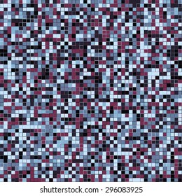 geometric squares  abstract seamless fashion background - vector illustration
