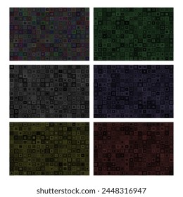 geometric squares pattern abstract background design