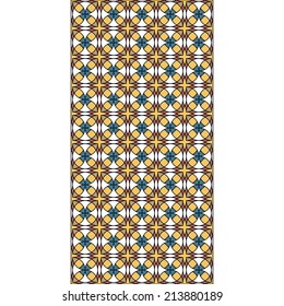  Geometric stained glass window background