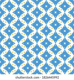 geometric star abstract  blue pattern. simple background texture vector image.