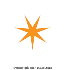Geometric Star Icon for Designers