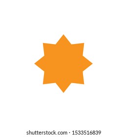 Geometric Star Icon for Designers