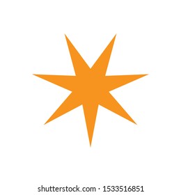 Geometric Star Icon for Designers