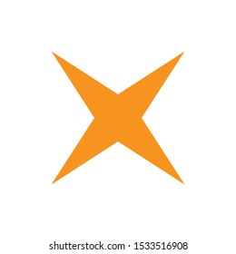 Geometric Star Icon for Designers