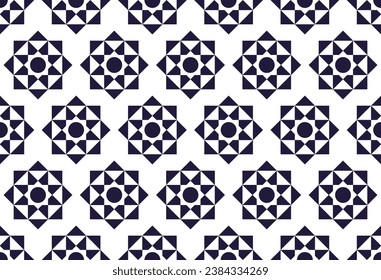 Geometric Star Pattern, modern ornament background. Great for mobile app, web design, print etc.