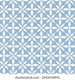 Geometric Star Seamless Pattern Abstract Mosaic Tile Background
