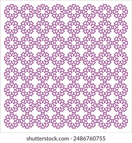 Geometric star shape vintage pattern background design