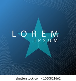 geometric star shapes vector