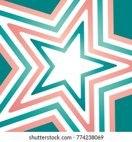 Geometric Star Vector Background Scrapbook Posters Stock Vector ...