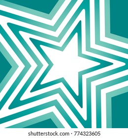 Geometric Star Vector Background For Scrapbook, Posters, Web, Greeting Cards

