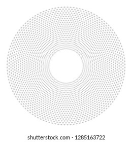 Padrão de estrelas geométricas. Elemento de desenho do círculo. Arte vetorial.