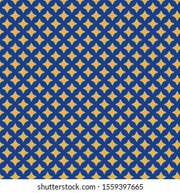 Geometric stars pattern. Fashion vector background. Stars classic wallpaper.