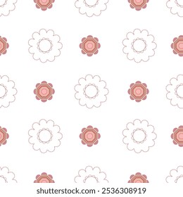 Geometric Stars, Pink, whites, Beige colours ,pastels ,seamless pattern ,prints background