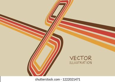 Geometric strip abstract flyers. Background unusual color shapes style. Design Painting elements. Line art. Wallpaper with empty space for your text. Vector illustration.
