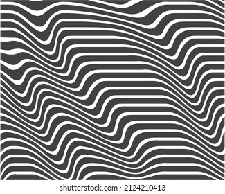   Geometric Stripe Abstract background.Vector minimal illustration. wave lines, Liquid shapes.  Modern poster design. Trendy cover with wavy line, black liquid marble texture background.