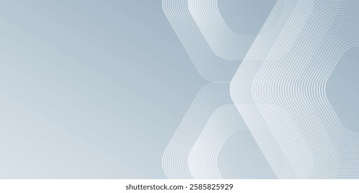 Geometric stripe line hexagon. Abstract hexagon lines on gray background modern design abstract illustration