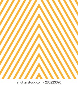 Geometric striped ornament. Vector seamless pattern. Modern stylish texture. Yellow linear braids